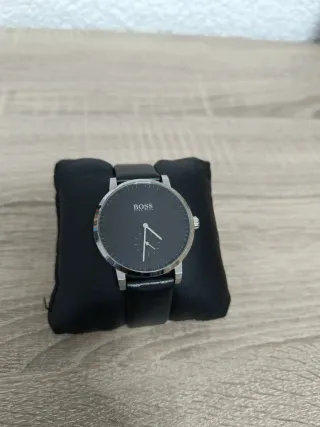 Reloj Hugo Boss Negro y Plateado