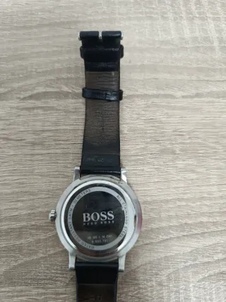 Reloj Hugo Boss Negro y Plateado