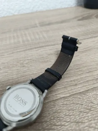 Reloj Hugo Boss Negro y Plateado