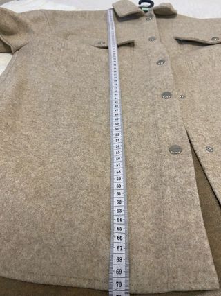 Sobrecamisa Zara Beige Talla M