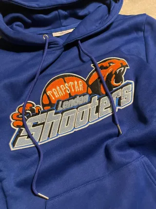 Felpa Trapstar London Shooters Blu/Arancione