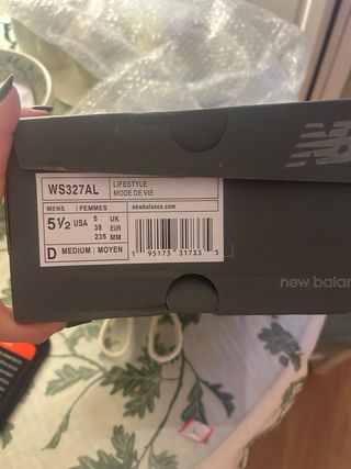 Zapatillas New Balance Mujer Nuevas Talla 38