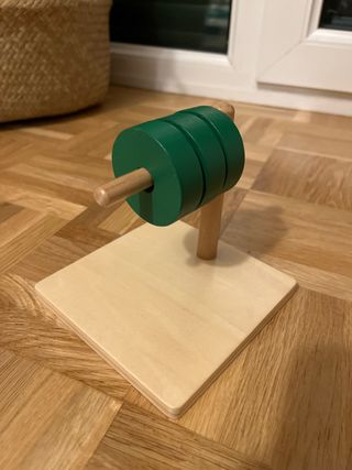 Juego Montessori guía horizontal