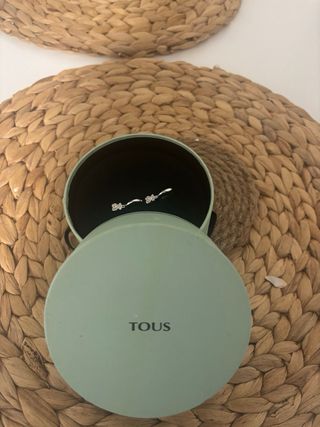 Pendientes Tous Oso Plata