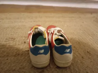 Zapatillas New Balance 300 Rev Lite Rojas y Blanca