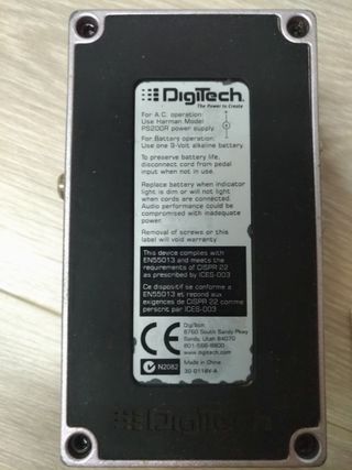 Digitech GRUNGE pedal distorsión