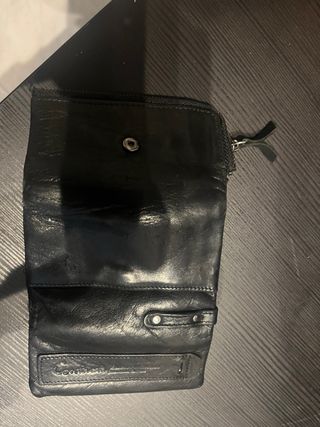 Monedero/Llavero Cuero Salvatore Ferragamo Negro