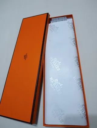 Corbata Hermès Plata