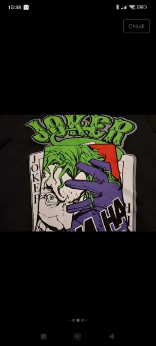 Felpa Uomo Joker
