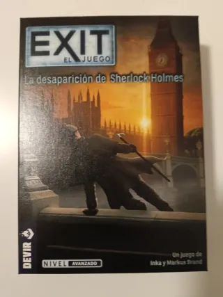Juego Exit: La desaparición de Sherlock Holmes