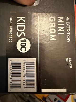 Botas Snowboard Burton Mini Grom T.28 Infantil