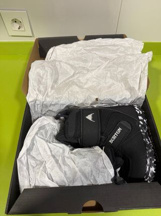 Botas Snowboard Burton Mini Grom T.28 Infantil