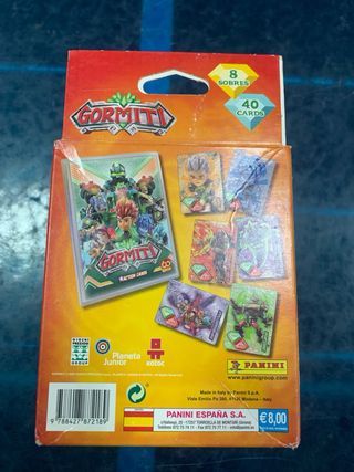 Gormiti Action Cards Panini 40 Sobres