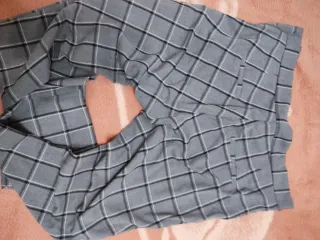 Pantalones de cuadros mujer talla 44