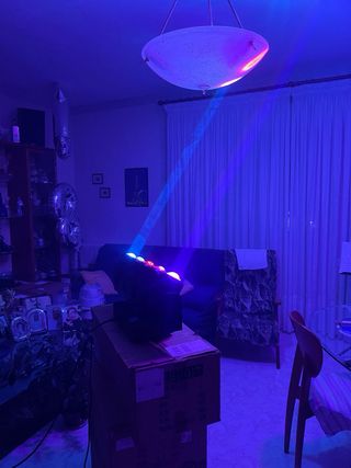 Testa mobile Rotante 5x40W LED Beam + 6x20W