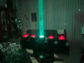 Testa mobile Rotante 5x40W LED Beam + 6x20W