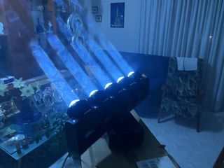 Testa mobile Rotante 5x40W LED Beam + 6x20W