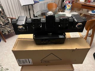 Testa mobile Rotante 5x40W LED Beam + 6x20W