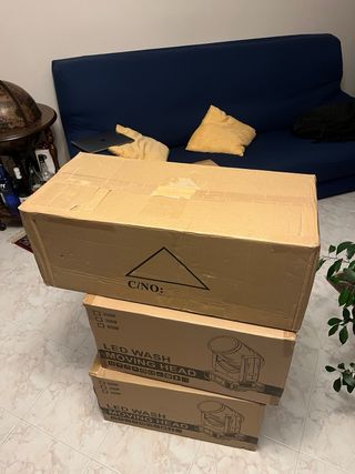 Testa mobile Rotante 5x40W LED Beam + 6x20W