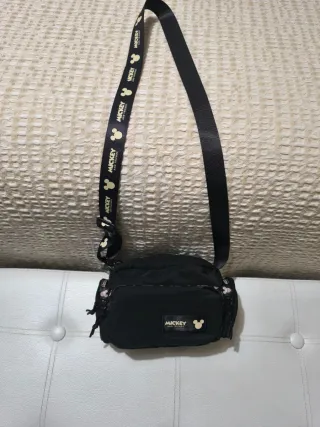 Bolso Zara Mickey Niña Negro