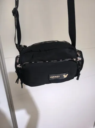 Bolso Zara Mickey Niña Negro