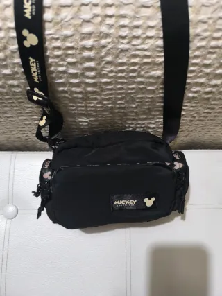 Bolso Zara Mickey Niña Negro