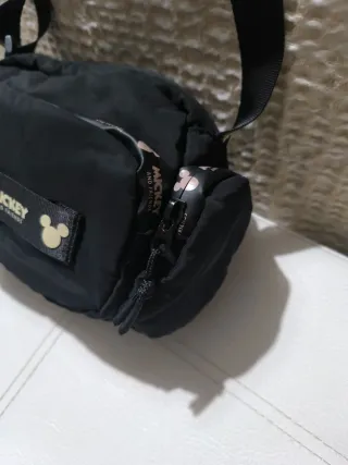 Bolso Zara Mickey Niña Negro