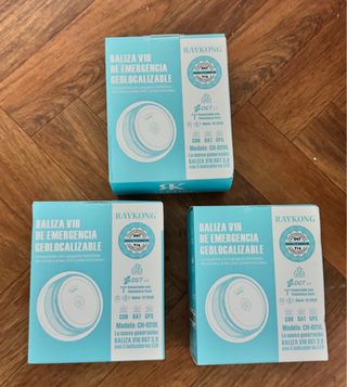 3 Balizas V16 Raykong Homologadas