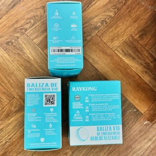 3 Balizas V16 Raykong Homologadas