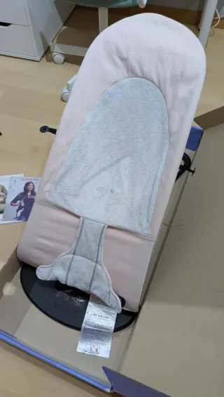 Hamaca Babybjorn Balance Soft Rosa