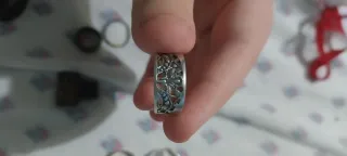 Lote de anillos dorados y plateados