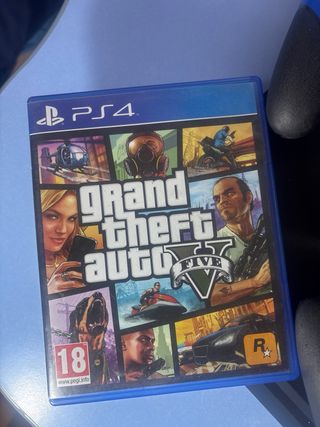 PS4 SLIM (PlayStation 4) con 3 controller e GTA V