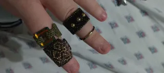 Anillo ajustable bisutería