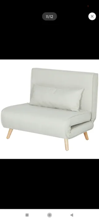 Sofá Cama 6 Posiciones + Almohada