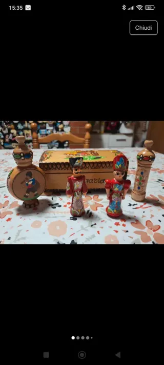 Cofanetto in legno Bulgaria