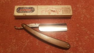 Navaja Filarmónica Doble Temple Antigua marrón