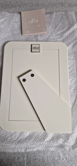 Portarretratos Plata Comunión JHS