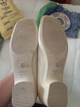 Zapatos Mujer 24 HRS Talla 41 Beige