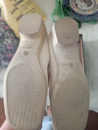 Zapatos Mujer 24 HRS Talla 41 Beige