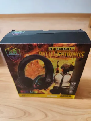 Auscultador Gaming KR-GM102 PUBG RGB