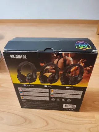 Auscultador Gaming KR-GM102 PUBG RGB