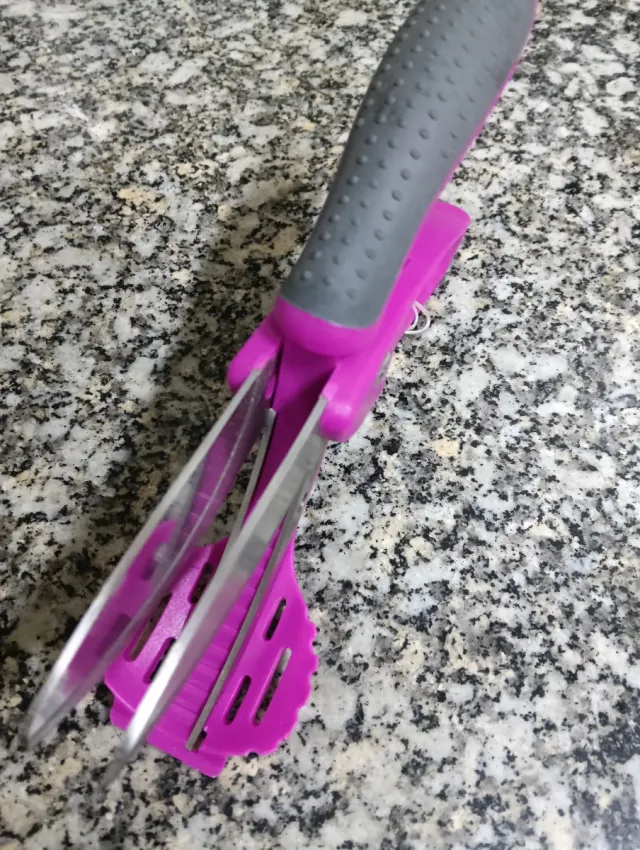 Tijeras de cocina profesionales moradas