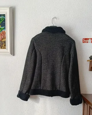 Cazadora efecto borreguito Talla S-M