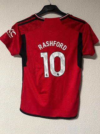 Camiseta Manchester United 23/24 Adidas Roja Talla
