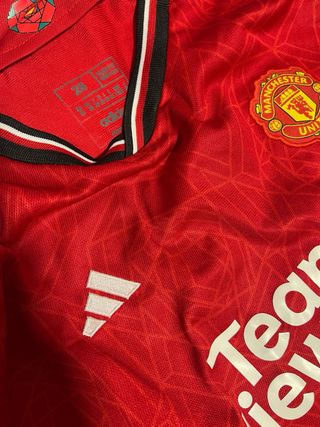 Camiseta Manchester United 23/24 Adidas Roja Talla