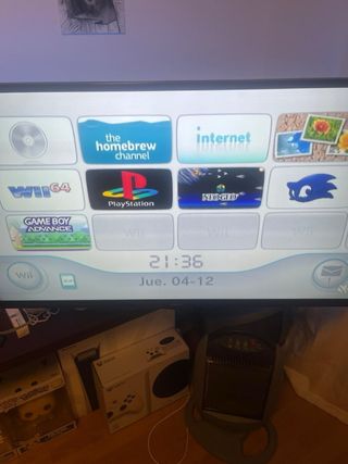 Consola Nintendo Wii Blanca (leer)