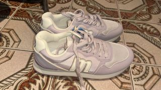 Zapatillas Mustang NUEVAS rosas y blancas