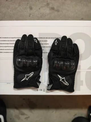Guantes Moto Alpinestars Talla XL Negros