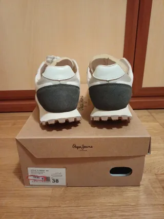 Zapatillas Pepe Jeans Beige/Rosa Talla 38