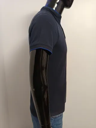 Polo Massimo Dutti azul